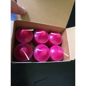 NOS PartyLite HARVEST WINE Votive Retired Rare Set Of 6 V06252 2714